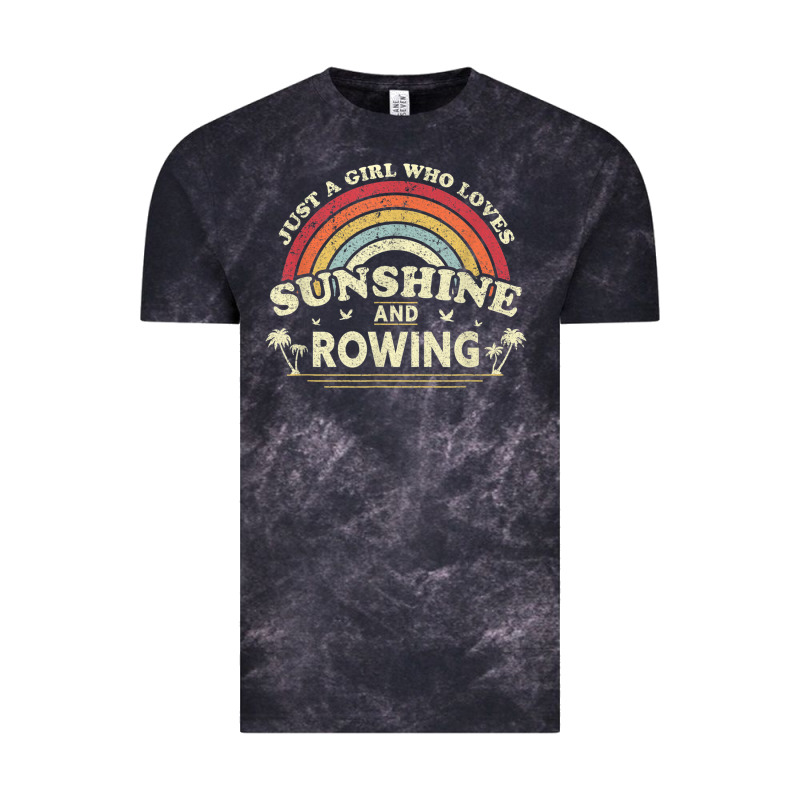 Rowing  . Just A Girl Who Loves Sunshine And Rowing Vintage Tee by DesignPulse | Teevron