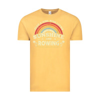 Vintage Mustard Rowing  . Just A Girl Who Loves Sunshine And Rowing Vintage Tee - DesignPulse