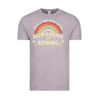 Vintage Zinc Rowing  . Just A Girl Who Loves Sunshine And Rowing Vintage Tee - DesignPulse