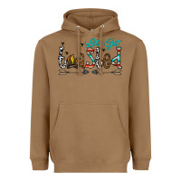 Toasted Coconut let's get toasted Heavyweight Hoodie - CowhideDigitalArt