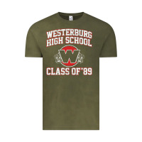 Vintage Olive westerburg class of 89 (heathers) variant Vintage Tee - DesignPulse