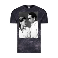 Cloud Black humphrey bogart Vintage Tee - DesignPulse