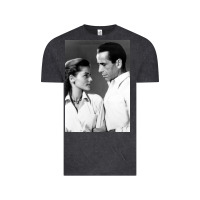 Vintage Black humphrey bogart Vintage Tee - DesignPulse