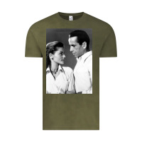 Vintage Olive humphrey bogart Vintage Tee - DesignPulse