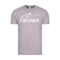 Vintage Zinc funny trombone funny t boner funny t boner tboner Vintage Tee - DesignPulse