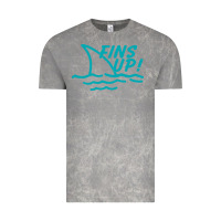 Cloud Rock fins up jimmy Vintage Tee - DesignPulse