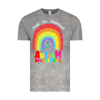 Autism Awareness Month T  Shirt Autism Awareness Rainbow Accept Unders Vintage Tee | Teevron