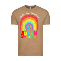 Vintage Coffee autism awareness month t  shirt autism awareness rainbow accept unders Vintage Tee - DesignPulse