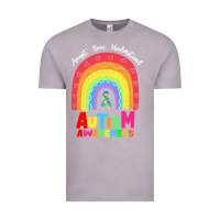 Vintage Zinc autism awareness month t  shirt autism awareness rainbow accept unders Vintage Tee - DesignPulse