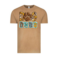 Vintage Camel Dog Nana with Paw Vintage Tee - texasbilliewilder