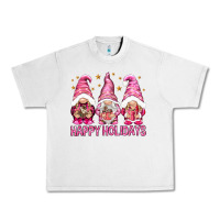 Lunar Rock Happy holidays with gnomes Urban Heavy Tee - NancyCooperArtShop