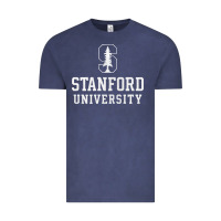 Vintage Denim stanford university logo Vintage Tee - DesignPulse
