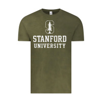 Vintage Olive stanford university logo Vintage Tee - DesignPulse