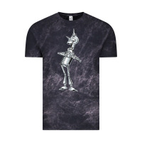 Cloud Black vintage wizard of oz tinman Vintage Tee - DesignPulse