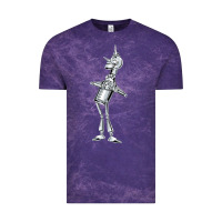 Cloud Purple vintage wizard of oz tinman Vintage Tee - DesignPulse