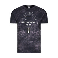 Cloud Black the rapture is my retirement plan bible heaven jesus Vintage Tee - PixelWave