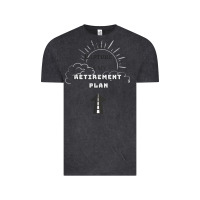 Vintage Black the rapture is my retirement plan bible heaven jesus Vintage Tee - PixelWave