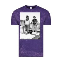 Cloud Purple Thelma And Louise Vintage Tee - PixelWave