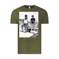 Vintage Olive Thelma And Louise Vintage Tee - PixelWave