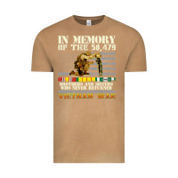 Vintage Camel Vietnam War Veterans US Memorial Day In The Memory Of 58479 38 Vintage Tee - PixelWave