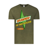Vintage Olive brawndo the thirst mutilator   idiocracy inspired active Vintage Tee - PixelWave