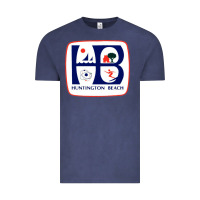 Coat Of Arms Of Huntington Beach Vintage Tee | Teevron