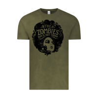 Vintage Olive the zombies   she's not there t shirt Vintage Tee - PixelWave