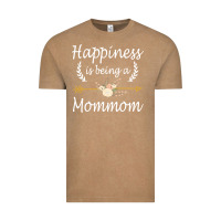 Vintage Coffee happiness is being a mommom  cute mothers day gifts Vintage Tee - PixelWave