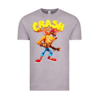 Vintage Zinc crash bandicoot Vintage Tee - PixelWave