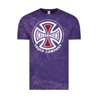 Cloud Purple independent company cross skateboard Vintage Tee - PixelWave
