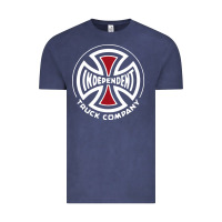 Vintage Denim independent company cross skateboard Vintage Tee - PixelWave