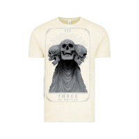 Vintage Arctic hunt showdown anniversary three of skulls black t shirt Vintage Tee - PixelWave