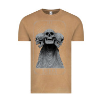 Vintage Camel hunt showdown anniversary three of skulls black t shirt Vintage Tee - PixelWave
