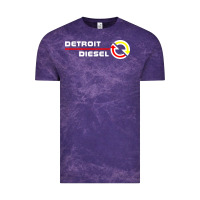 Cloud Purple Detroit Diesel Vintage Tee - PixelWave