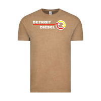Vintage Coffee Detroit Diesel Vintage Tee - PixelWave