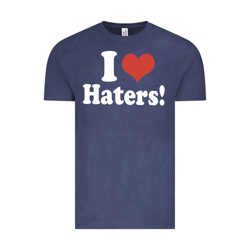 I Love Haters Vintage Tee by PixelWave | Teevron
