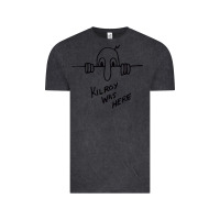 Vintage Black Kilroy was here (on RedBubble) gift Vintage Tee - PixelWave