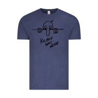 Vintage Denim Kilroy was here (on RedBubble) gift Vintage Tee - PixelWave
