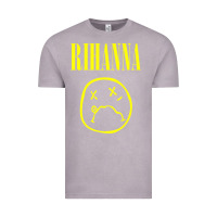 Vintage Zinc Grunge Rihanna Vintage Tee - PixelWave