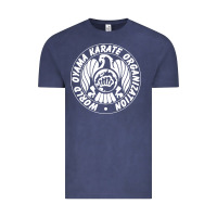 Vintage Denim World Oyama Karate Organization ( white ) Vintage Tee - PixelWave
