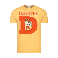 Vintage Mustard i love the d broncos football quote Vintage Tee - PixelWave