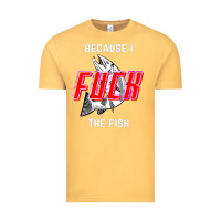 Vintage Mustard because i fuck the fish Vintage Tee - PixelWave