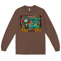 Chestnut Christmas begins with christ cross Long Sleeve Tee - Jasminsmagicworld