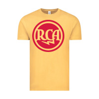 Vintage Mustard rca radio tubes Vintage Tee - PixelWave