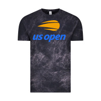 Cloud Black open Tennis tournament Vintage Tee - PixelWave