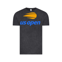 Vintage Black open Tennis tournament Vintage Tee - PixelWave