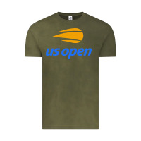 Vintage Olive open Tennis tournament Vintage Tee - PixelWave