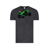 Vintage Black monster truck grave digger Vintage Tee - PixelWave