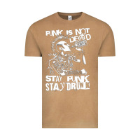 Vintage Camel Stay Punk Stay Drunk Vintage Tee - PixelWave