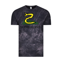 Cloud Black no step on snek,libertarian,tumblr,meme,funny,polotics,no step,on,snek Vintage Tee - PixelWave